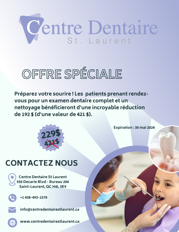 Centre Dentaire St Laurent Saint-Laurent Dental Dentist